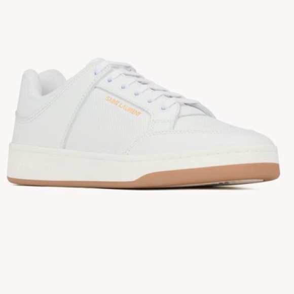 Saint Laurent SL/61 SNEAKERS IN PERFORATED LEATHER - Picture 2 of 11